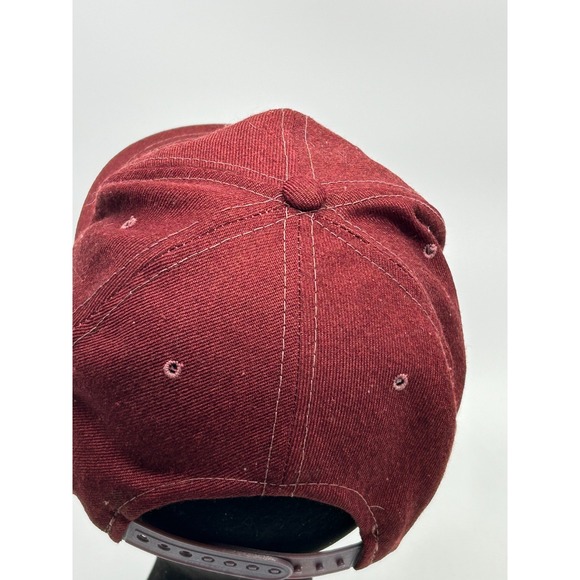 Vtg U of M Minnesota Golden Gophers Embroidered On Wool YA Snap Back Hat 1960s - Picture 6 of 9